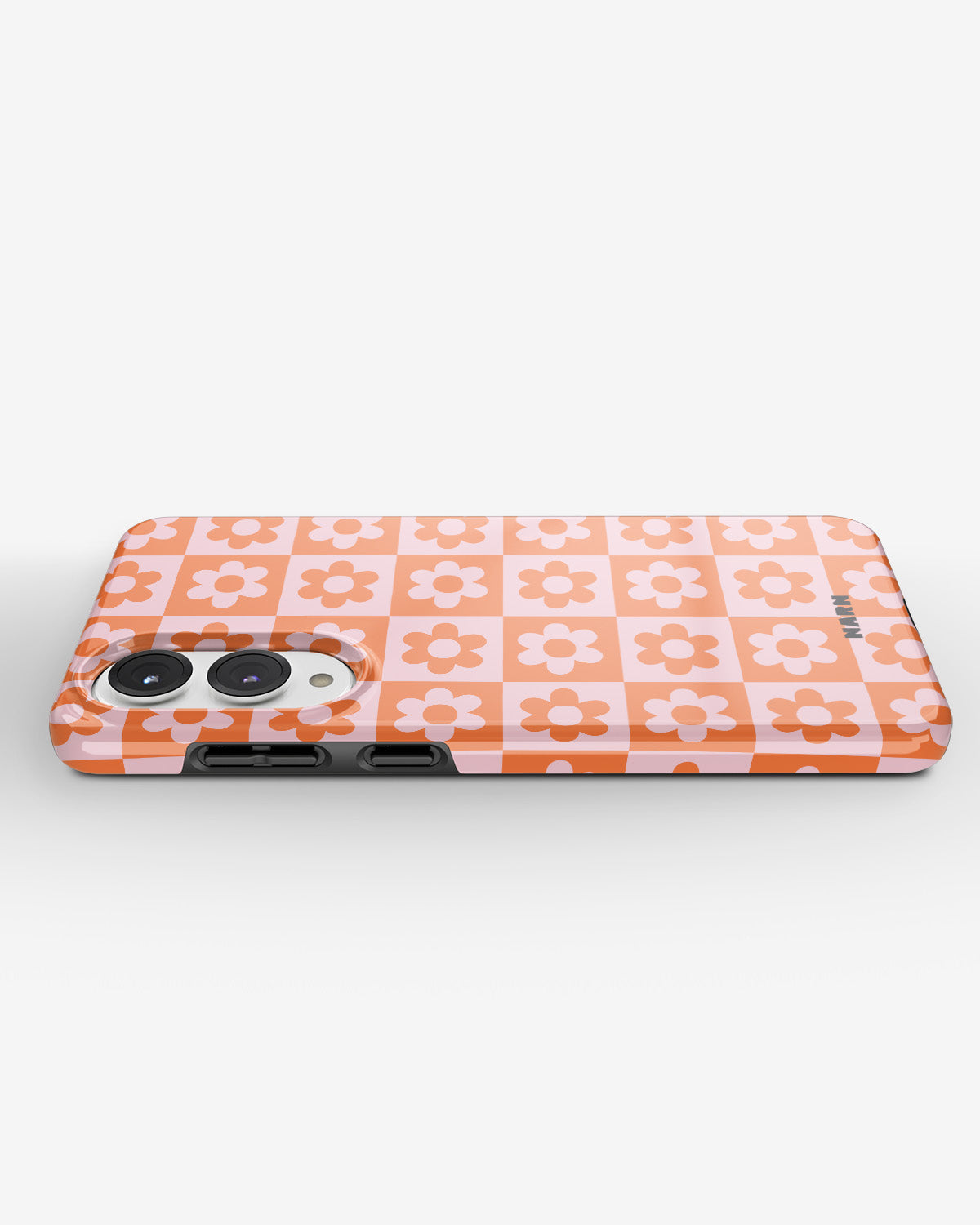 Samsung Galaxy S25 Edge Tough Case – Peach Petals - View 3