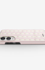 Samsung Galaxy S25 Edge Tough Case – Rose Lines - View 3
