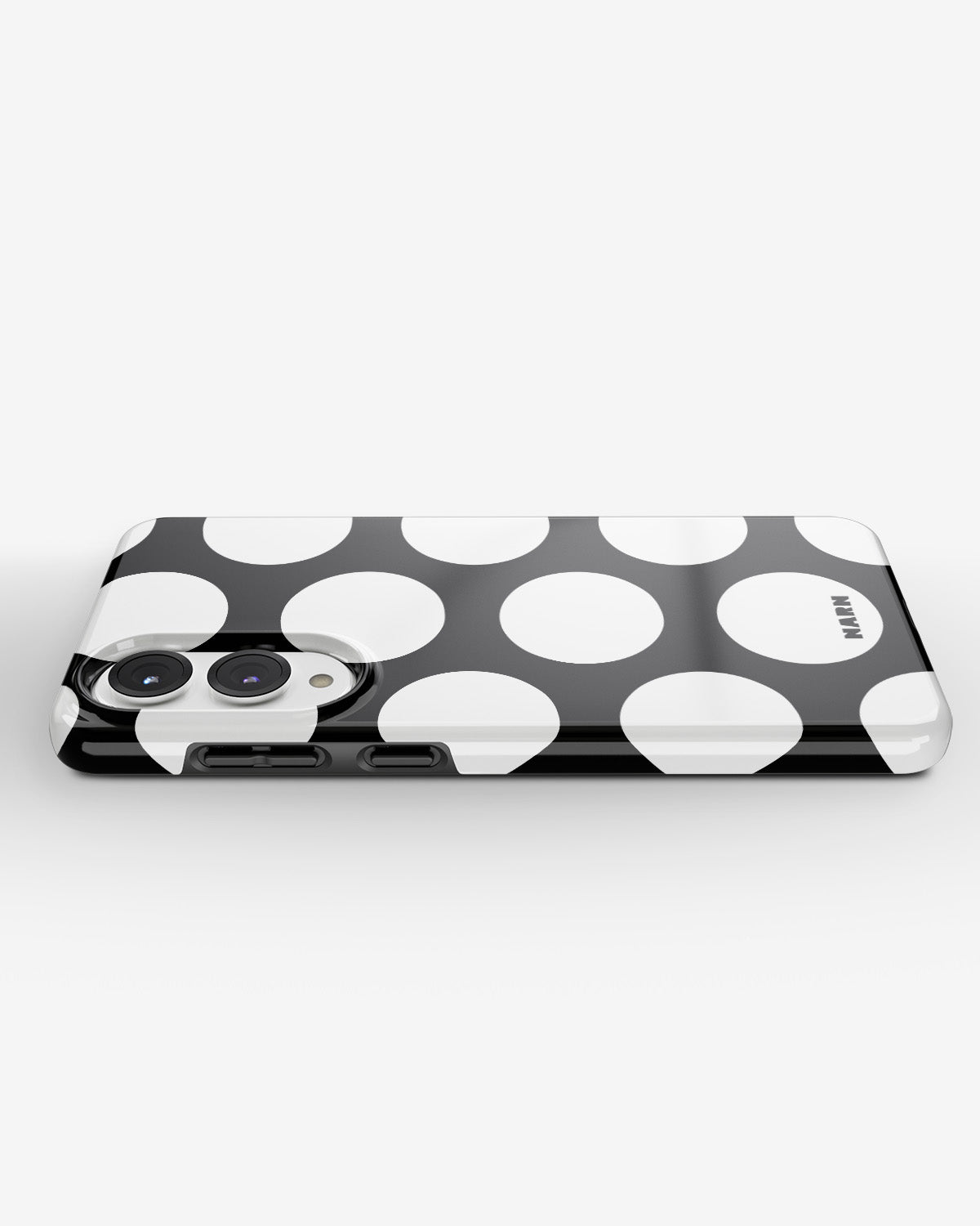 Samsung Galaxy S25 Edge Tough Case – Bold Dots - View 3