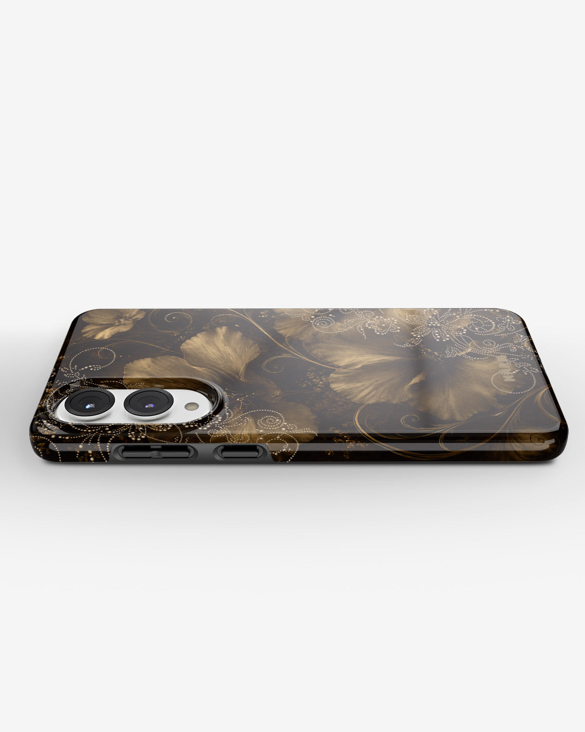 Samsung Galaxy S25 Edge Tough Case – Bloom Noir - View 3