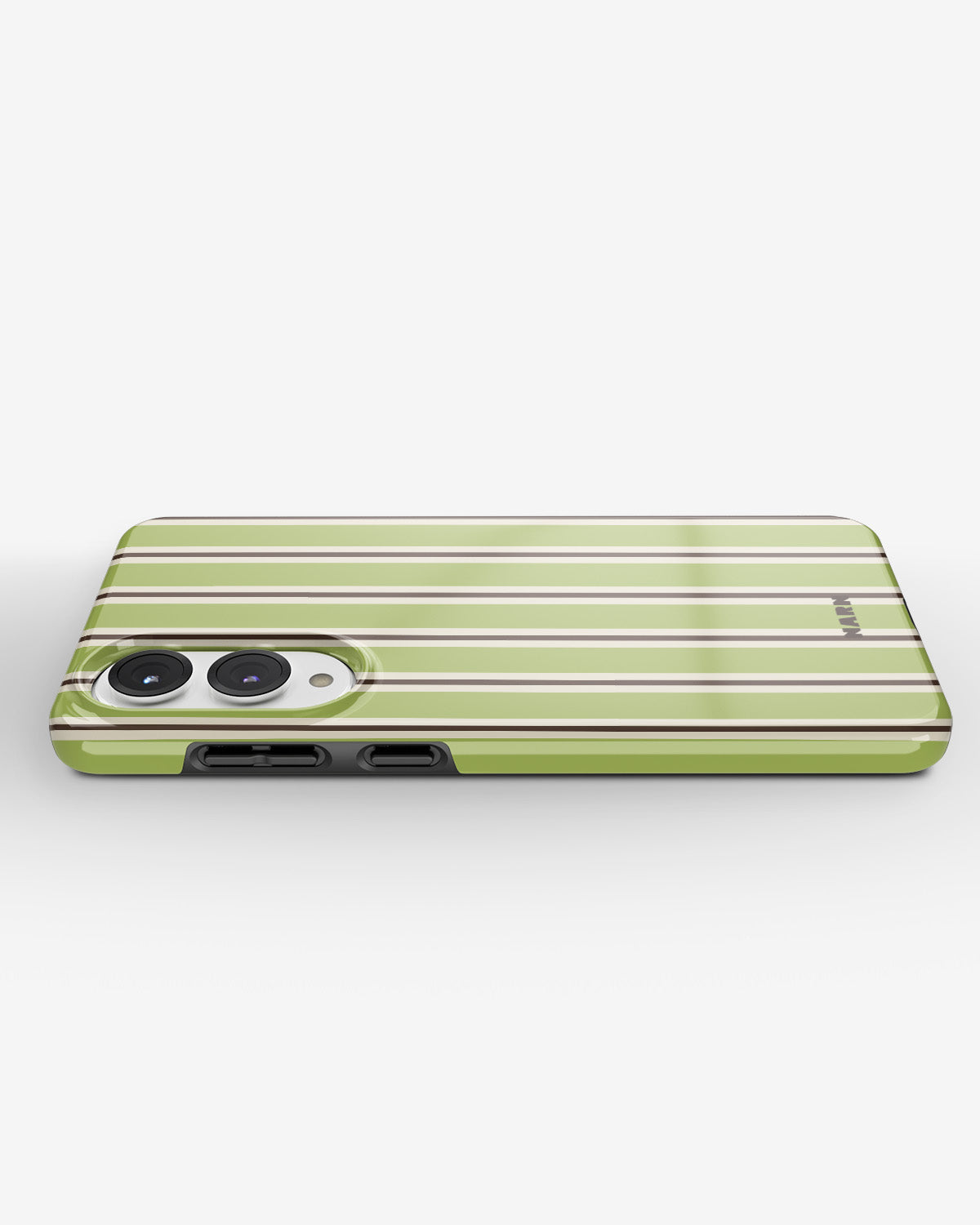 Samsung Galaxy S25 Edge Tough Case – Matcha Lines - View 3