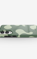 Samsung Galaxy S25 Edge Tough Case – Green Blend - View 3