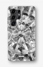 Samsung Galaxy S25 Ultra Tough Case – Grey Crystals - View 1