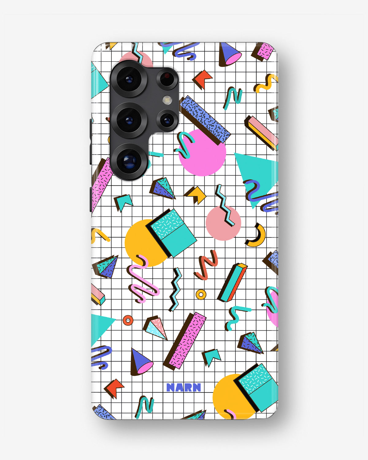 Samsung Galaxy S25 Ultra Tough Case – 80s Memphis - View 1