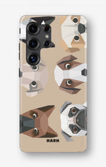 Samsung Galaxy S25 Ultra Tough Case – Cute Dogs - View 1