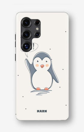 Samsung Galaxy S25 Ultra Tough Case – Cute Penguin - View 1