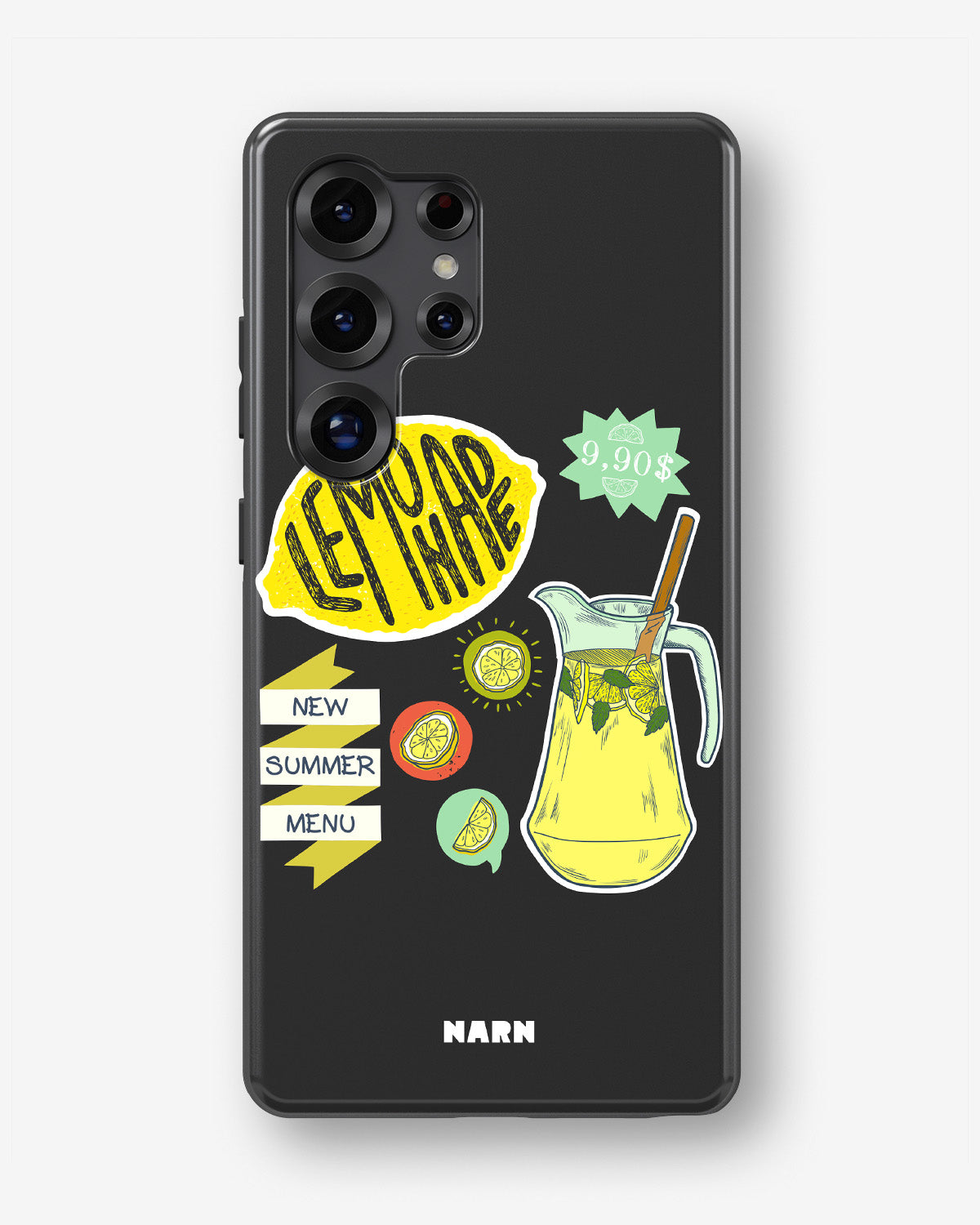 Samsung Galaxy S25 Ultra Tough Case – Lemon Summer - View 1