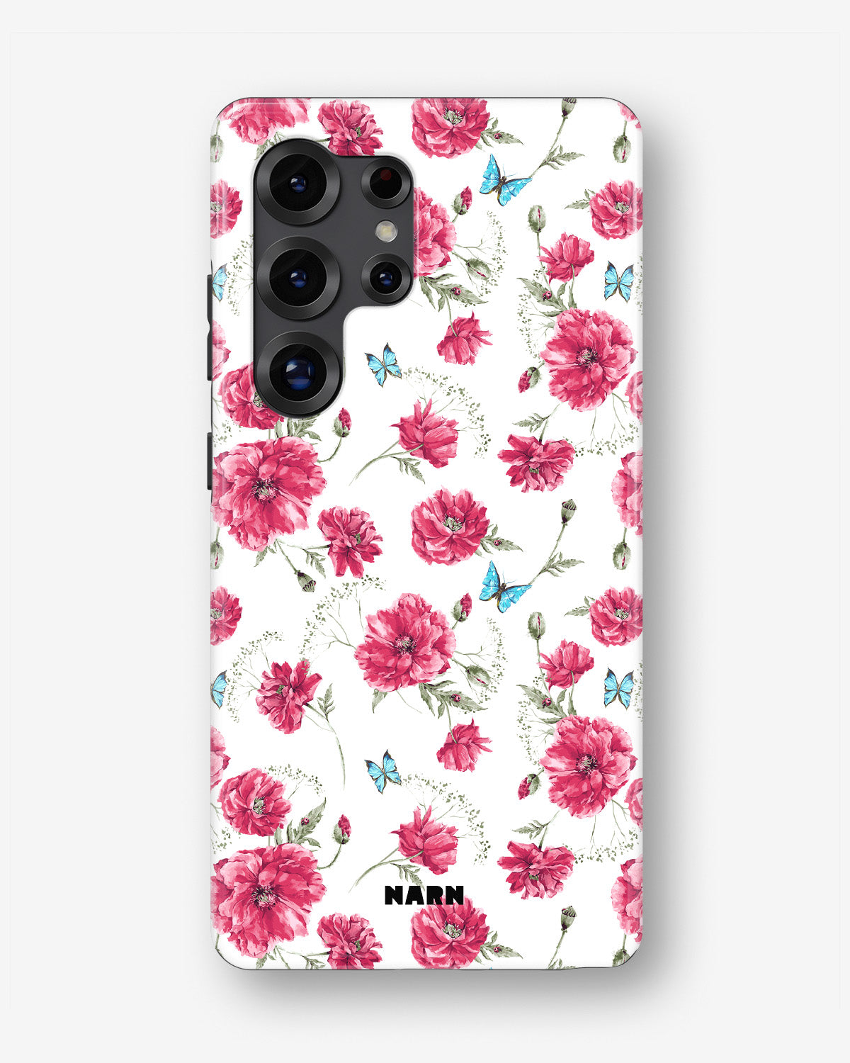 Samsung Galaxy S25 Ultra Tough Case – Poppies in Bloom - View 1