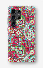 Samsung Galaxy S25 Ultra Tough Case – Paisley Paradise - View 1