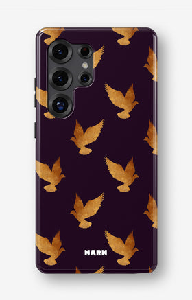 Samsung Galaxy S25 Ultra Tough Case – Royal Doves - View 1