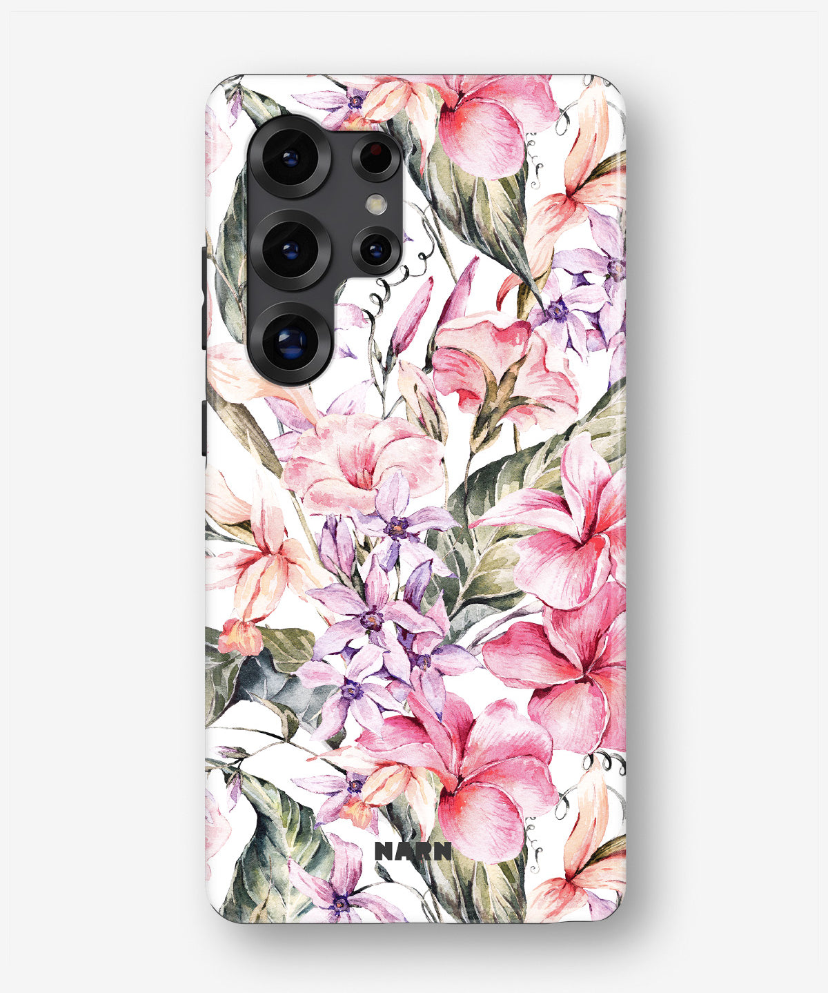 Samsung Galaxy S25 Ultra Tough Case – Watercolor Flowers - View 1