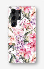 Samsung Galaxy S25 Ultra Tough Case – Watercolor Flowers - View 1
