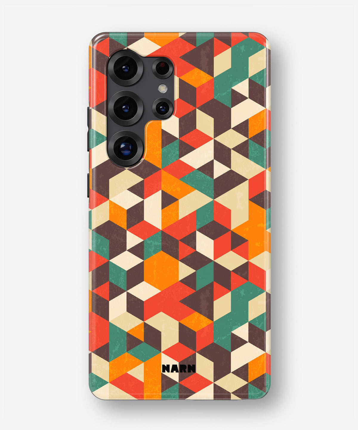 Samsung Galaxy S25 Ultra Tough Case – Retro Geometric - View 1