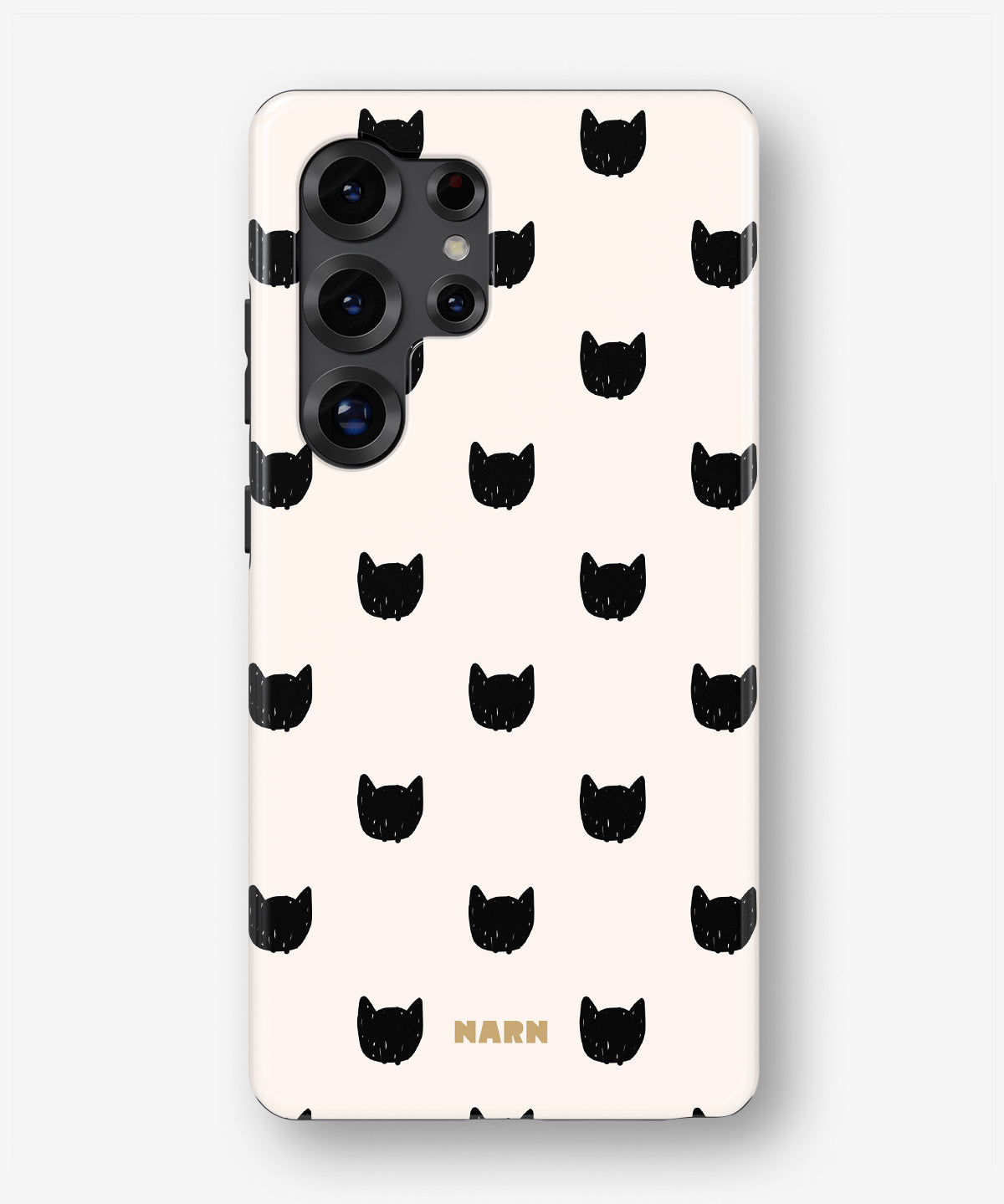 Samsung Galaxy S25 Ultra Tough Case – Kitty Dots - View 1
