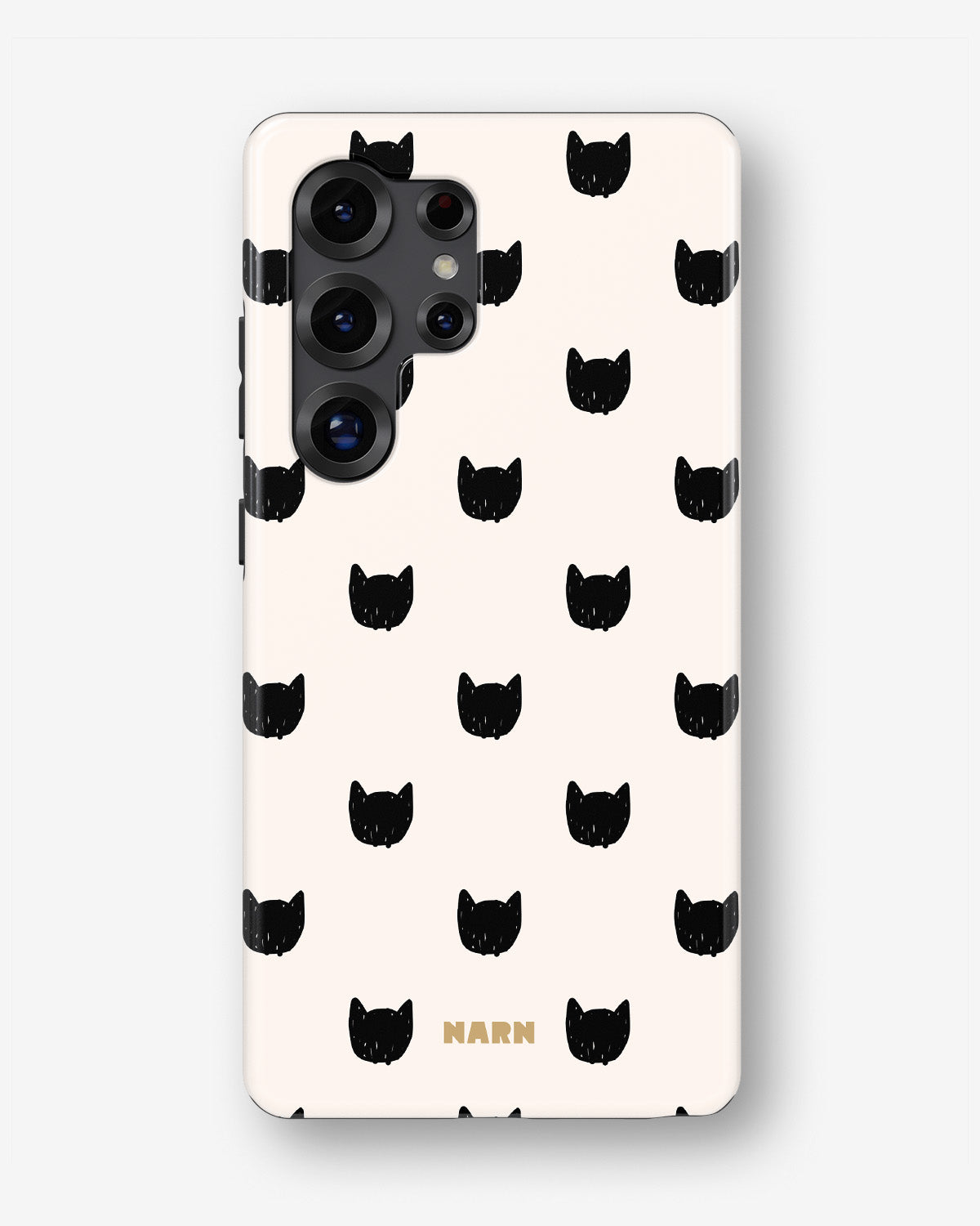 Samsung Galaxy S25 Ultra Tough Case – Kitty Dots - View 1