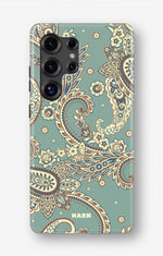 Samsung Galaxy S25 Ultra Tough Case – Paisley Green - View 1