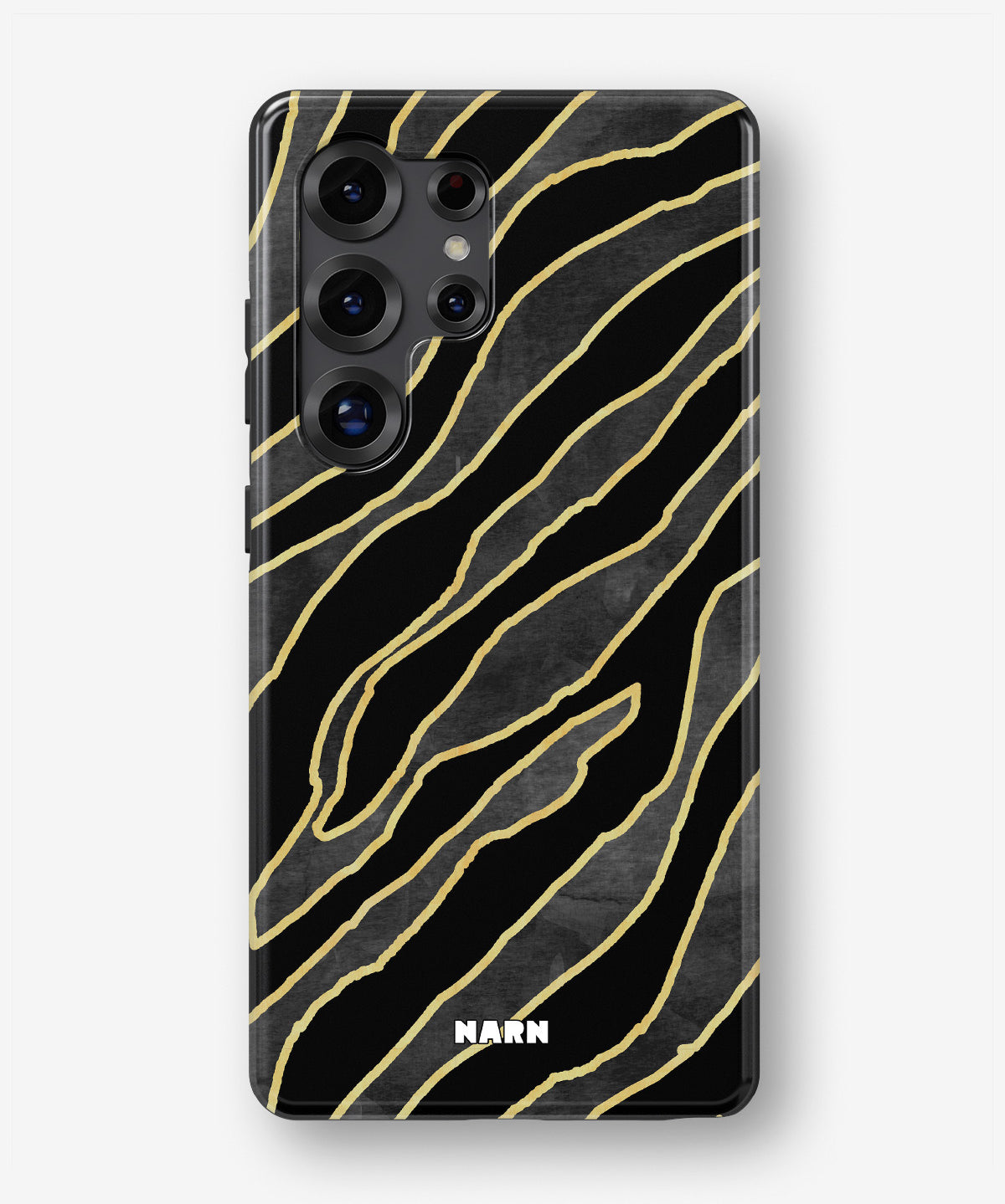 Samsung Galaxy S25 Ultra Tough Case – Golden Zebra - View 1