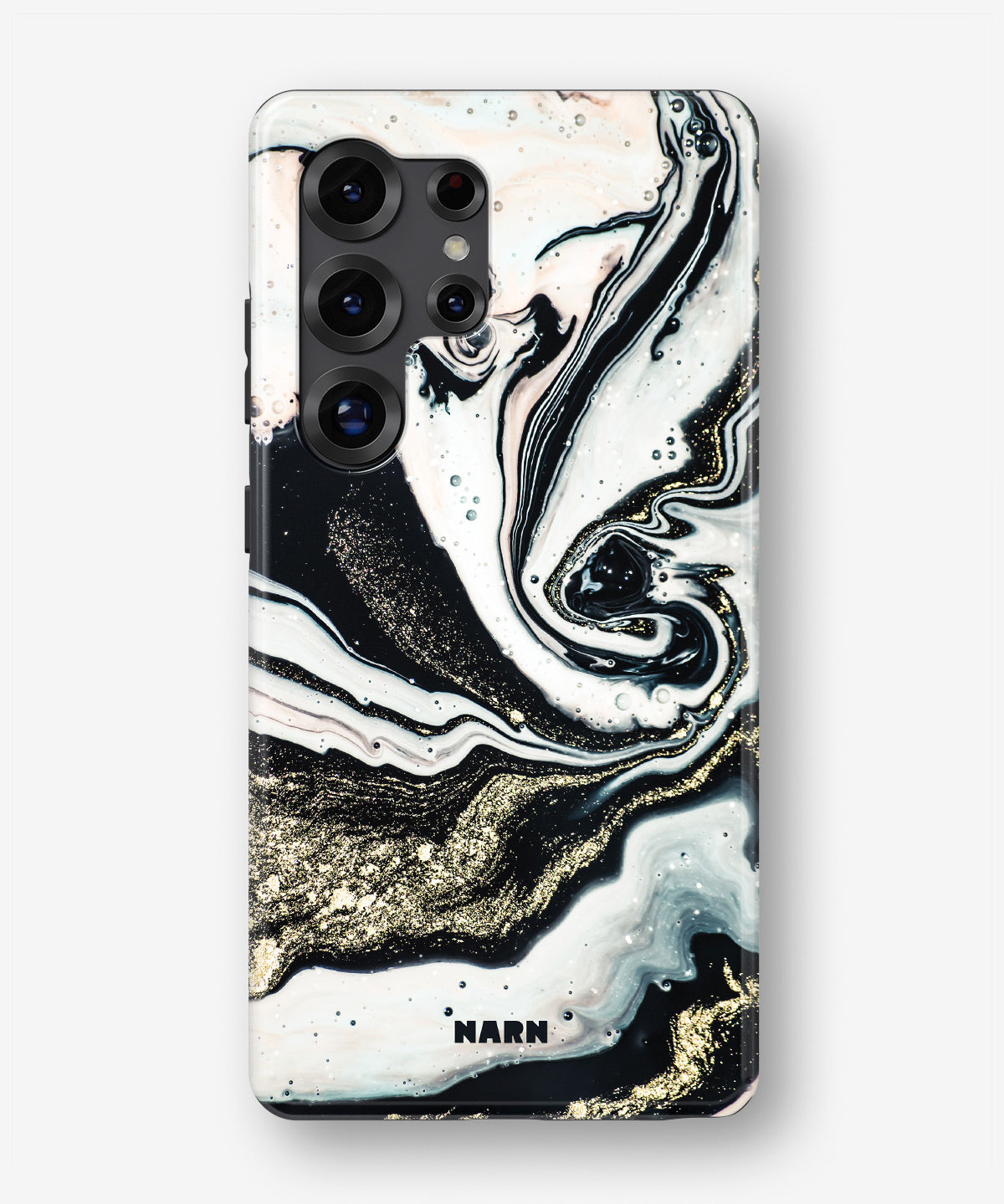 Samsung Galaxy S25 Ultra Tough Case – Golden Swirl - View 1