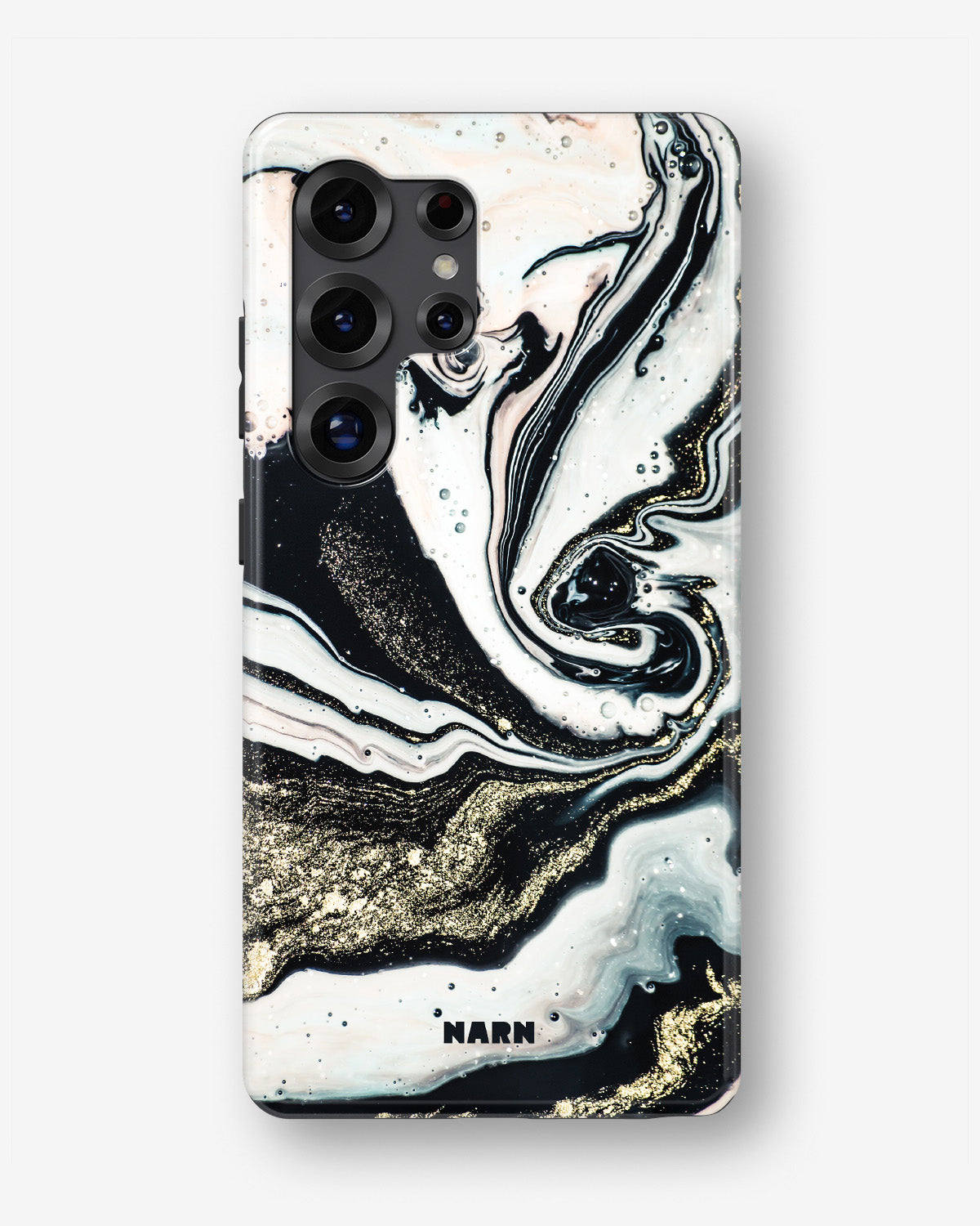 Samsung Galaxy S25 Ultra Tough Case – Golden Swirl - View 1