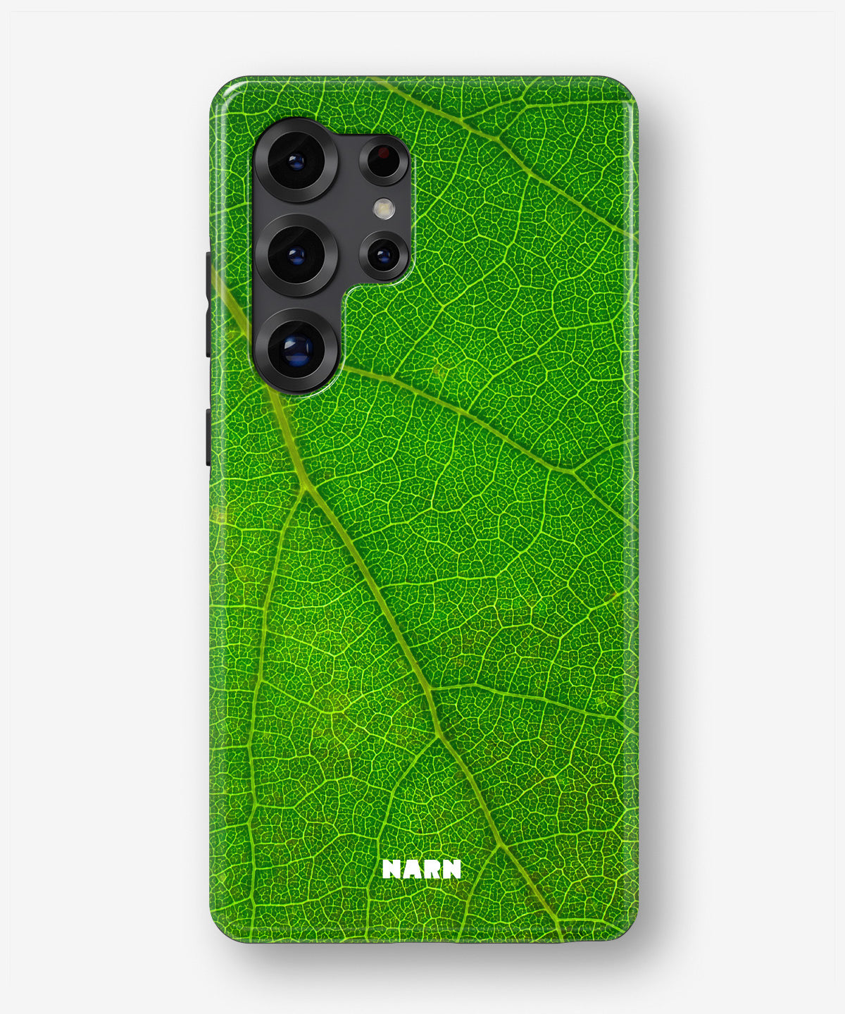 Samsung Galaxy S25 Ultra Tough Case – Green Leafy - View 1