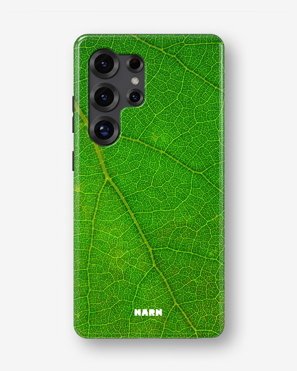 Samsung Galaxy S25 Ultra Tough Case – Green Leafy - View 1