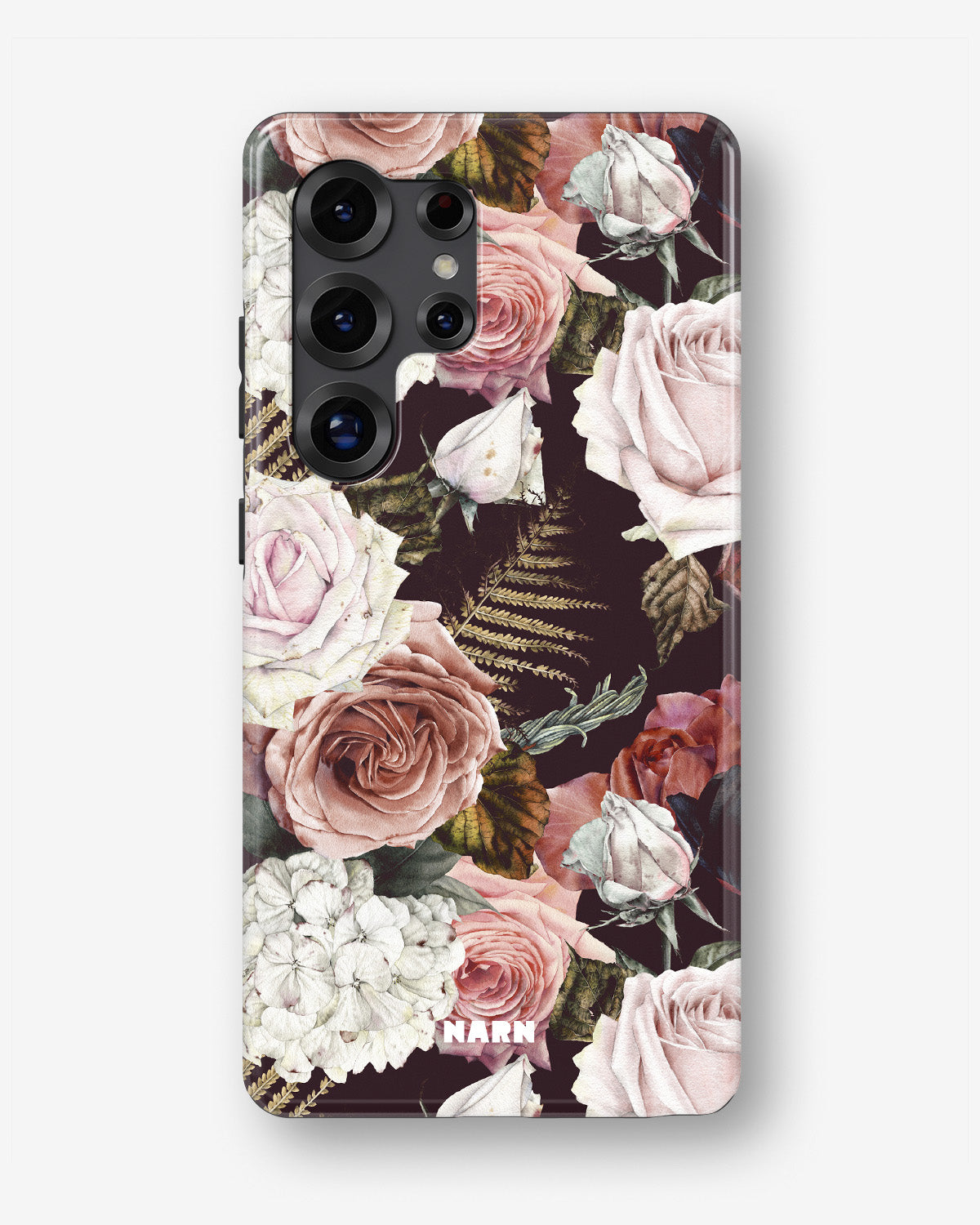 Samsung Galaxy S25 Ultra Tough Case – Midnight Roses - View 1