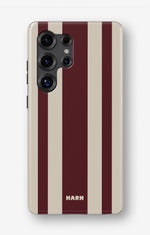 Samsung Galaxy S25 Ultra Tough Case – Bordeaux Stripe - View 1