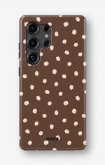 Samsung Galaxy S25 Ultra Tough Case – Choco Dots - View 1