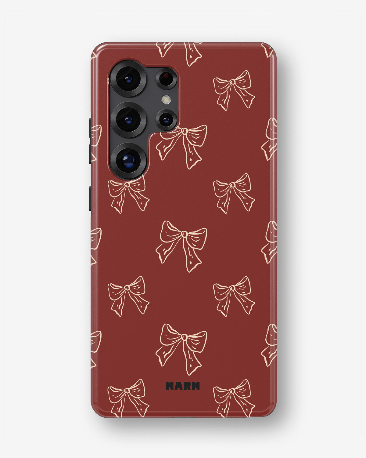 Samsung Galaxy S25 Ultra Tough Case – Cherry Bows - View 1