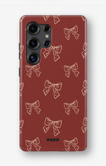 Samsung Galaxy S25 Ultra Tough Case – Cherry Bows - View 1