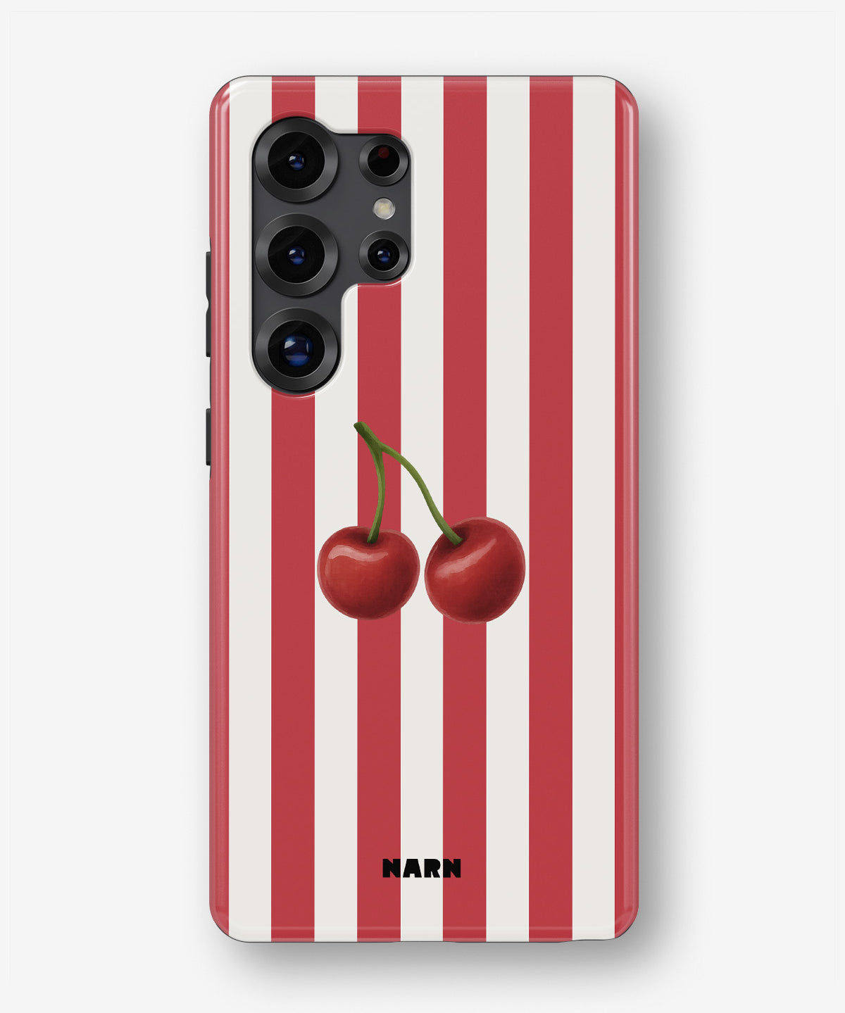 Samsung Galaxy S25 Ultra Tough Case – Cherry Stripes - View 1