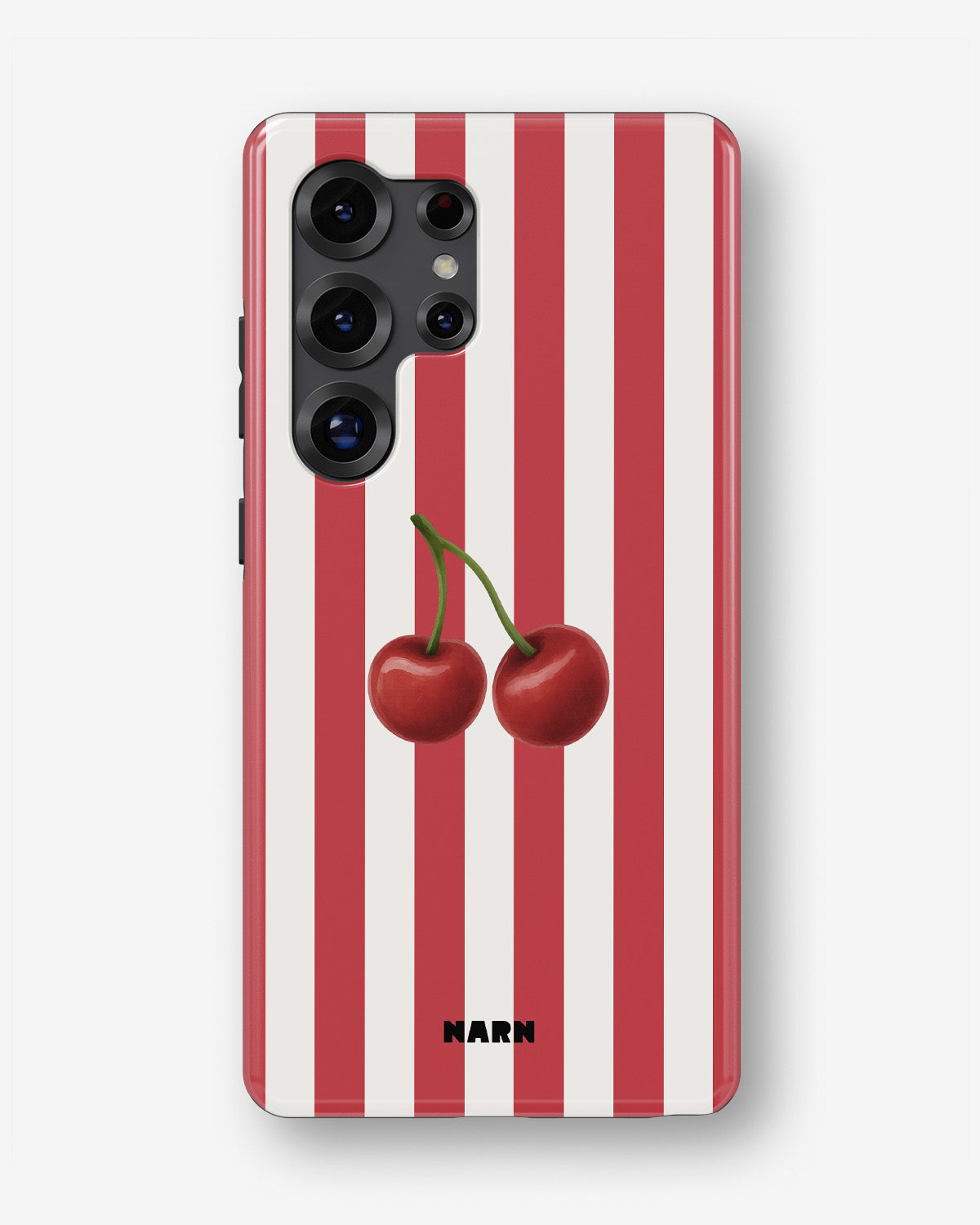 Samsung Galaxy S25 Ultra Tough Case – Cherry Stripes - View 1