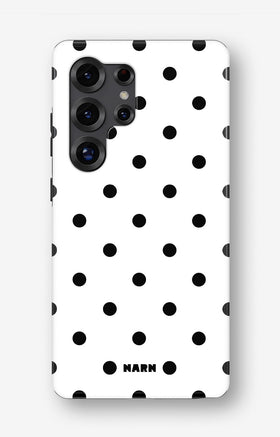Samsung Galaxy S25 Ultra Tough Case – Mono Dots - View 1