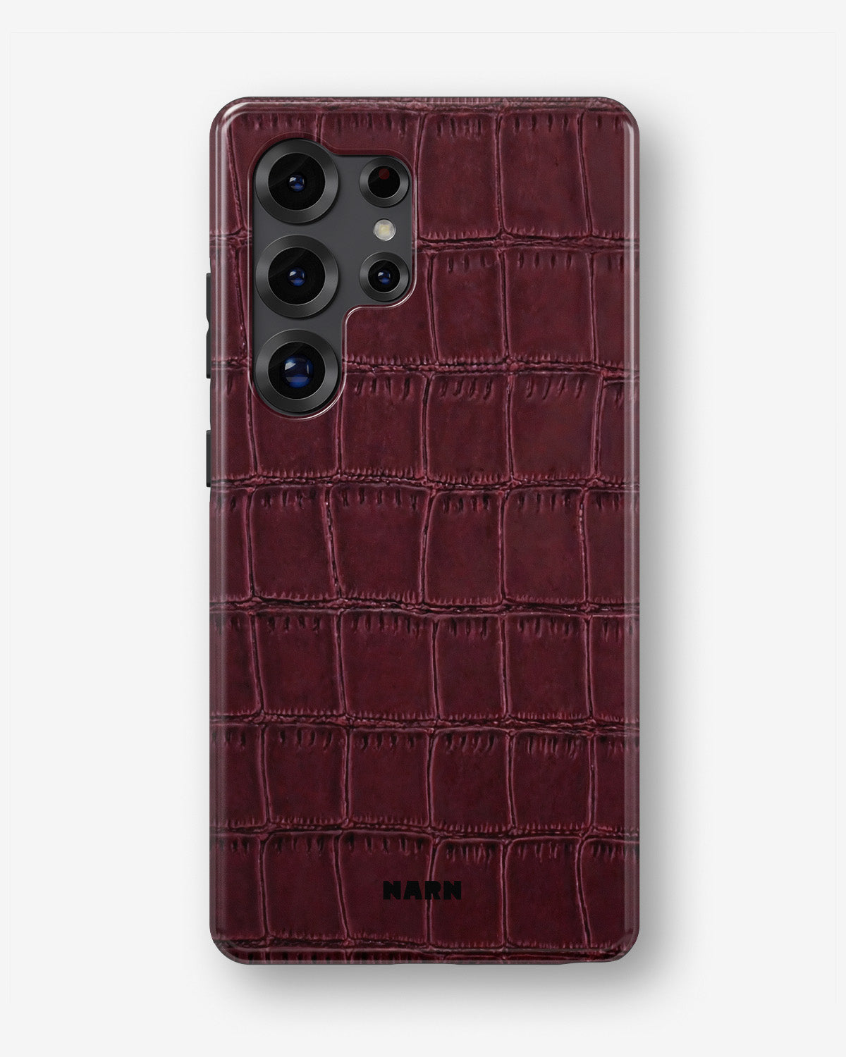Samsung Galaxy S25 Ultra Tough Case – Rouge Croc - View 1
