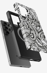 Samsung Galaxy S25 Ultra Tough Case – Japanese Pattern - View 2