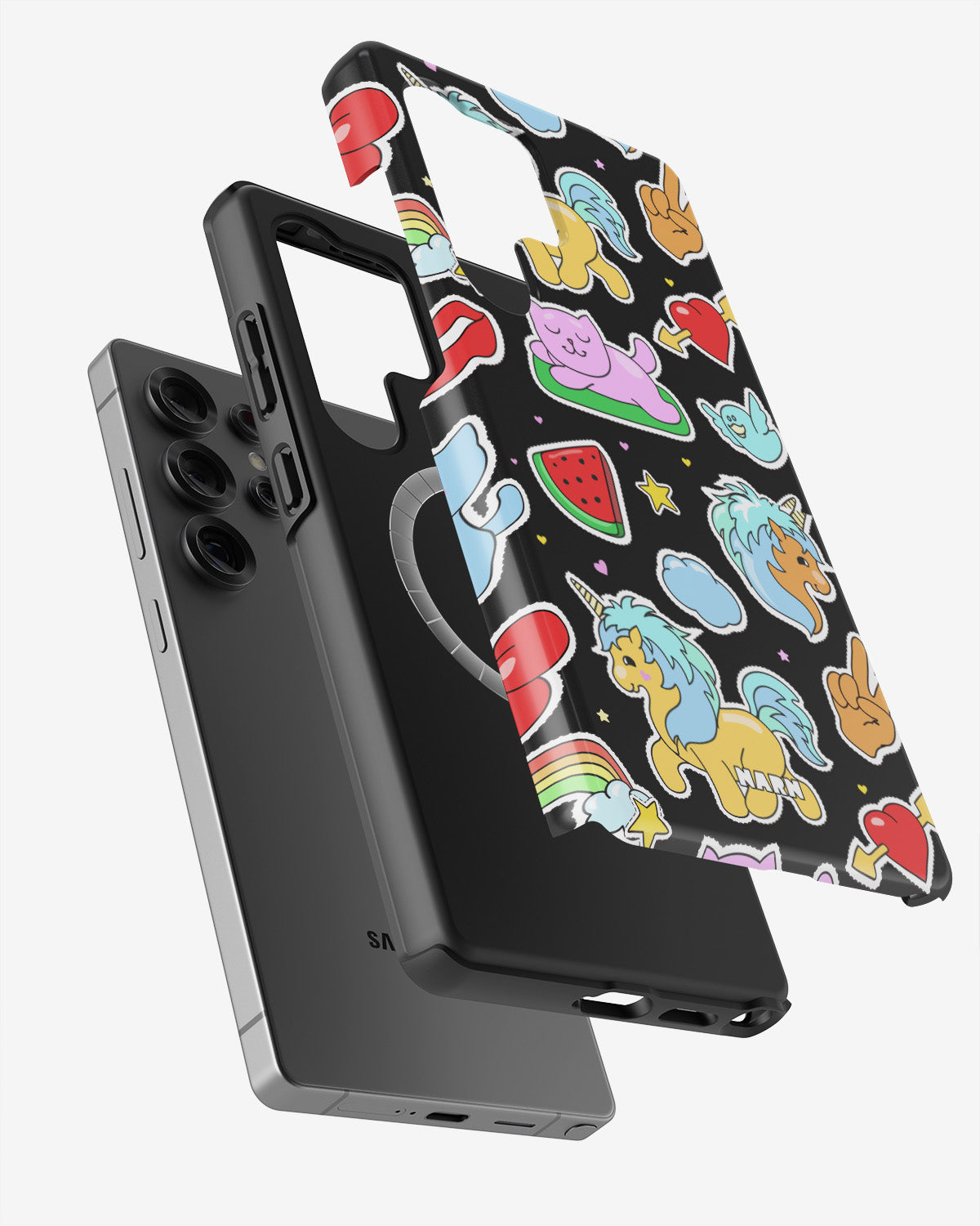 Samsung Galaxy S25 Ultra Tough Case – Cute Stickers - View 2