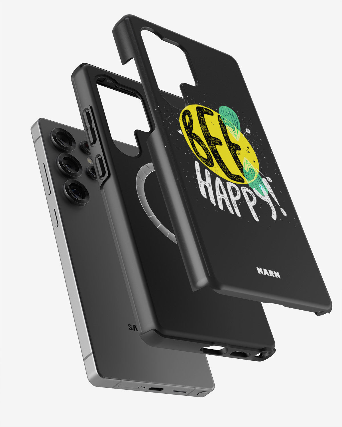 Samsung Galaxy S25 Ultra Tough Case – BEE Happy - View 2
