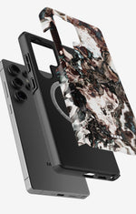 Samsung Galaxy S25 Ultra Tough Case – Marble Brown - View 2