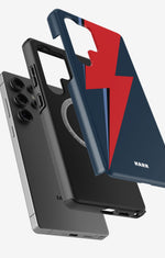 Samsung Galaxy S25 Ultra Tough Case – Blue Bowie - View 2