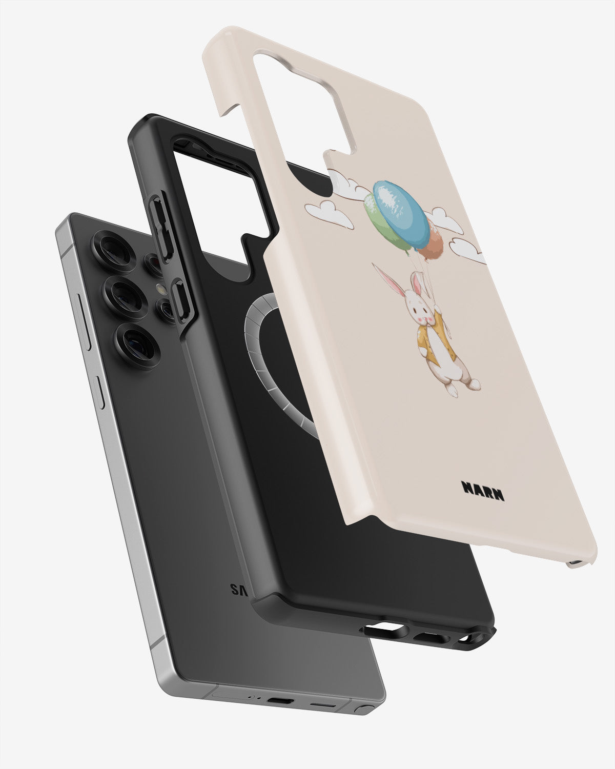 Samsung Galaxy S25 Ultra Tough Case – Flying Rabbit - View 2