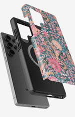 Samsung Galaxy S25 Ultra Tough Case – Fantasy Flowers - View 2
