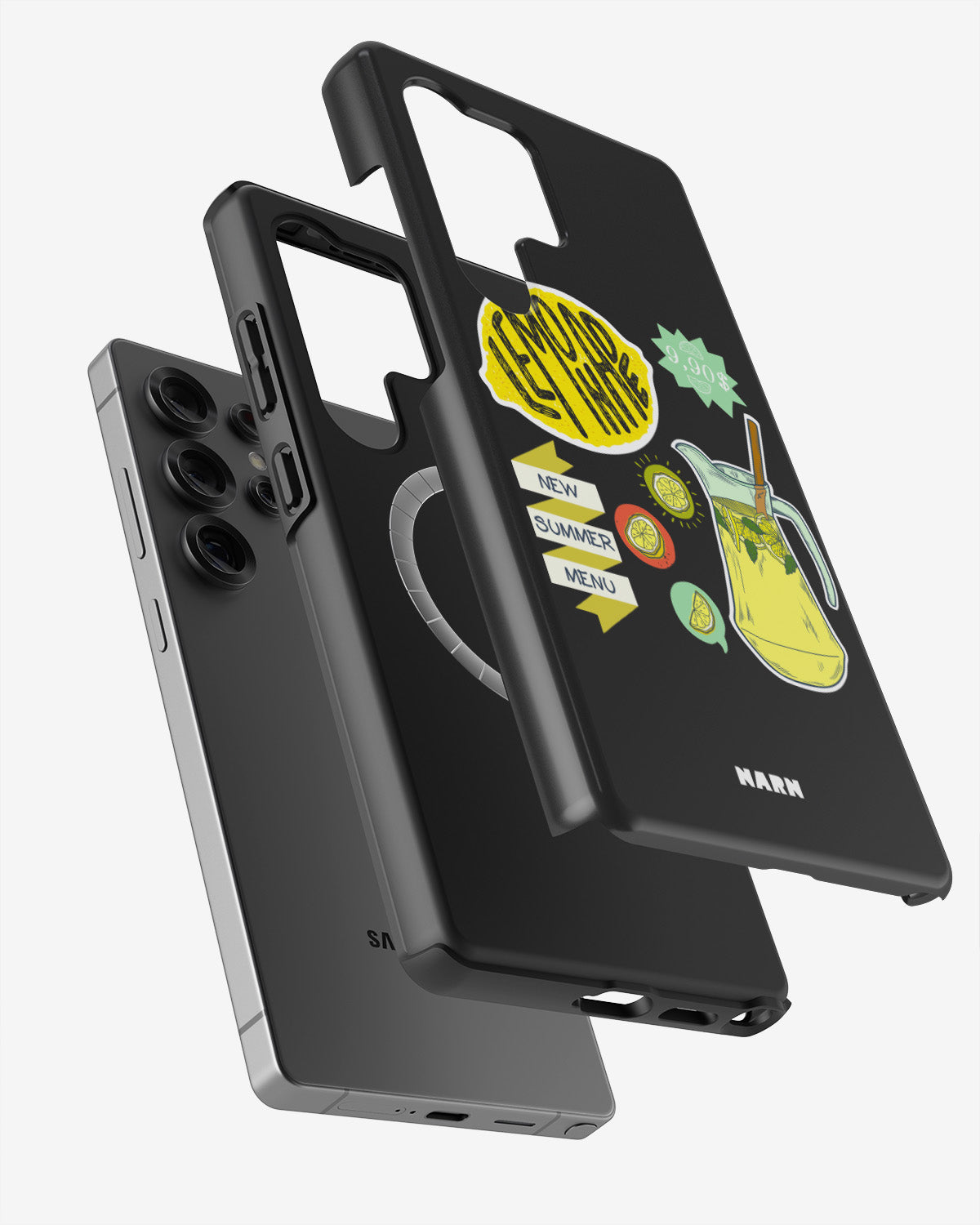 Samsung Galaxy S25 Ultra Tough Case – Lemon Summer - View 2