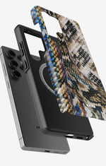Samsung Galaxy S25 Ultra Tough Case – Shining Snakeskin - View 2