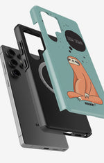 Samsung Galaxy S25 Ultra Tough Case – Slow Down Sloth - View 2