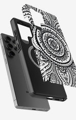 Samsung Galaxy S25 Ultra Tough Case – Henna Mandala - View 2