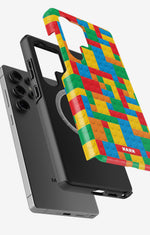 Samsung Galaxy S25 Ultra Tough Case – Building Bricks - View 2