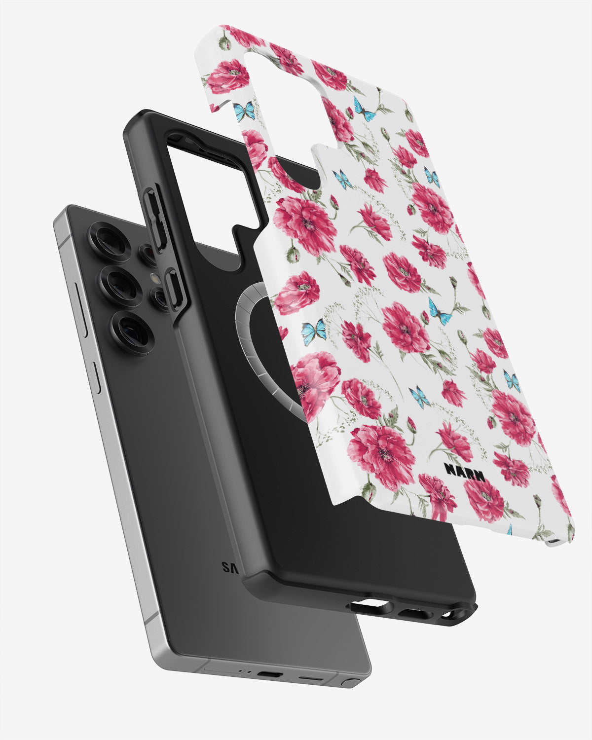 Samsung Galaxy S25 Ultra Tough Case – Poppies in Bloom - View 2