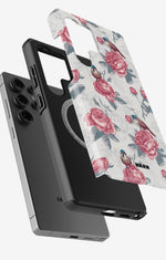 Samsung Galaxy S25 Ultra Tough Case – Birds Among Roses - View 2