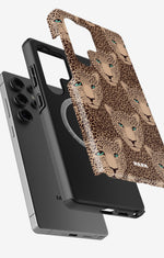 Samsung Galaxy S25 Ultra Tough Case – Leopard Gaze - View 2