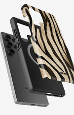 Samsung Galaxy S25 Ultra Tough Case – Wild Zebra - View 2